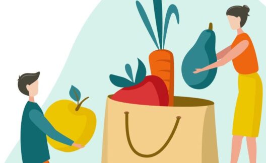 Marché en août