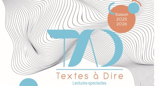 Présentation de la saison 2025-26 des lectures-spectacles Textes à Dire